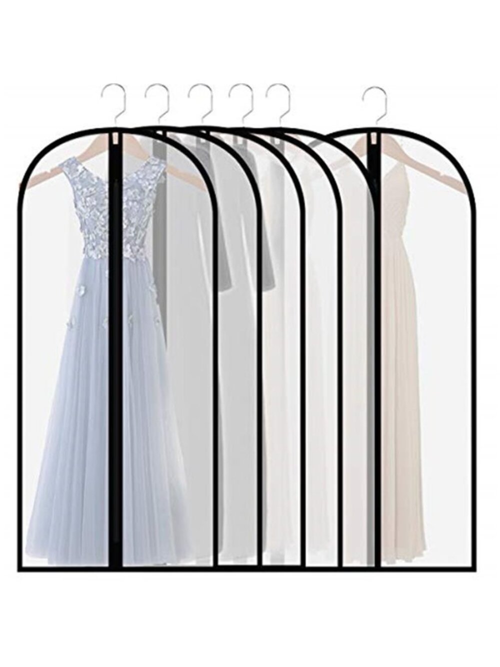 Clear Garment Bags For Long Dresses Gown Storage Dress Protector Cover Travel